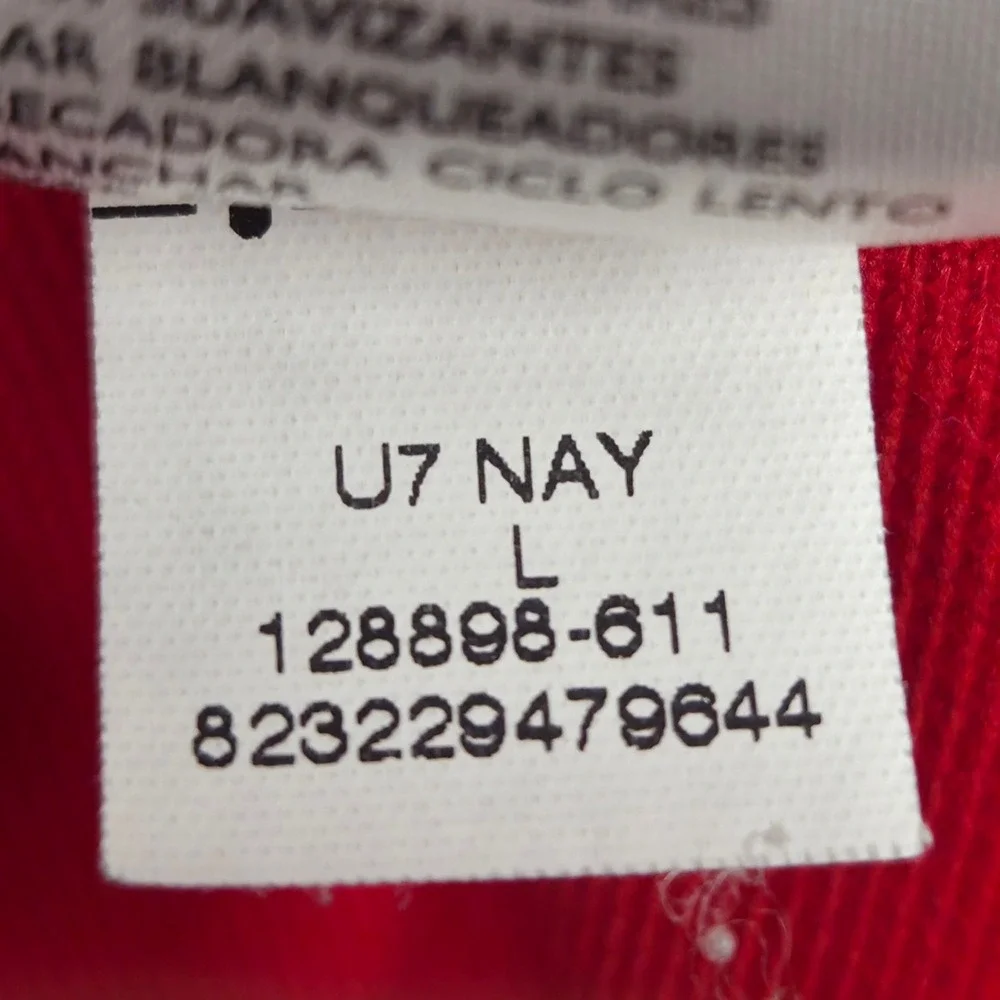 Nike‎ Golf Dri-FIT Short Sleeve Polo Shirt Solid Red Mens Large